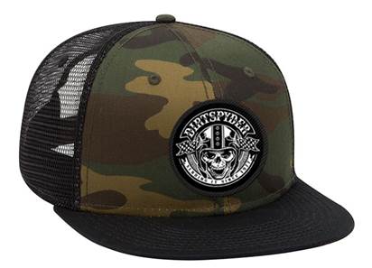 DIRTSPYDER SENDING IT CAMO TRUCKER HAT